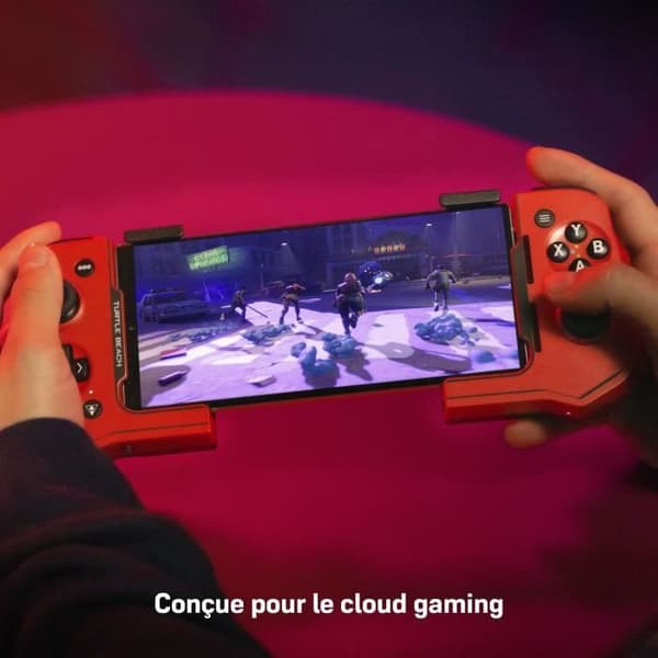 Mobilspelkontroll - TURTLE BEACH - Atom - Bluetooth - Röd - Batteritid 20h