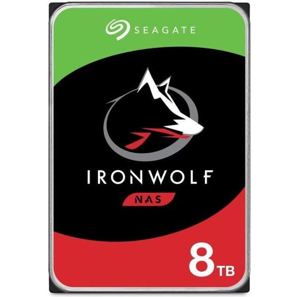 SEAGATE TECHNOLOGY - IronWolf - Intern hårddisk - 8TB - För IronWolf NAS