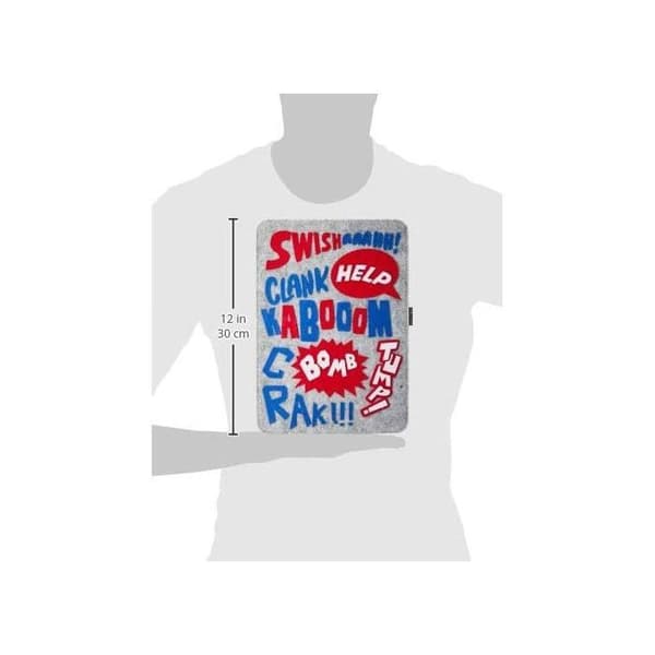 Laptopfodral - OBLIGE COMICS - OBPD8010 - Grå - Polyester - 15,6 tum