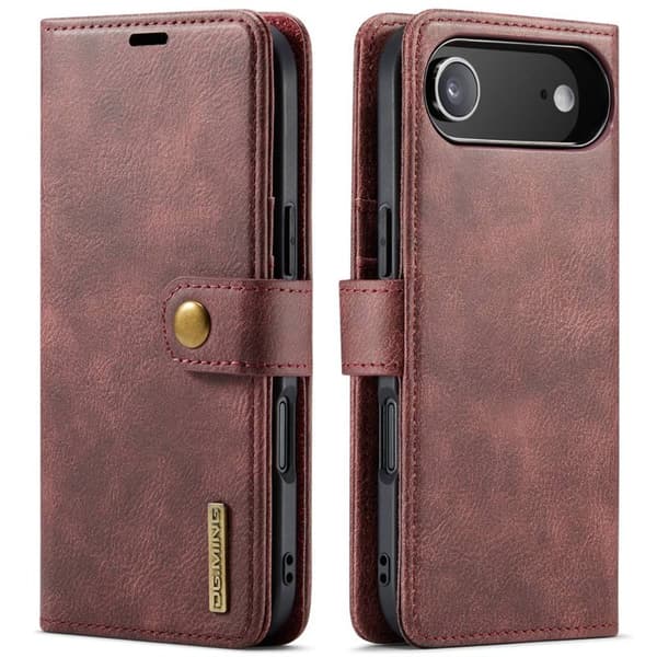 Wallet DG-Ming 2i1 til Apple iPhone Air - RÃ¸d