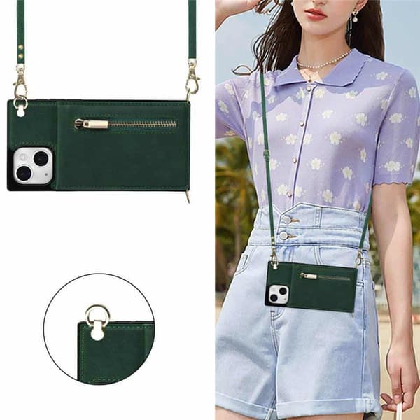Zipper necklace case till Apple iPhone 17 - RosÃ¨