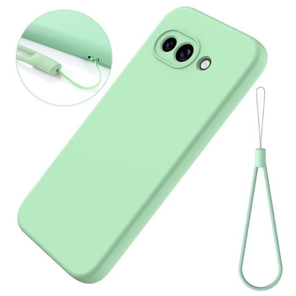 Liquid silikon skal till Google Pixel 10a - Mint