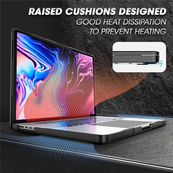 SUPCASE UB cover til MacBook Pro 16.2 (2024) - Sort