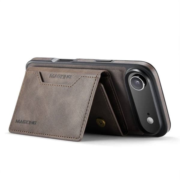 DG-Ming Magking K2 2i1 deksel til Apple iPhone Air - Coffee