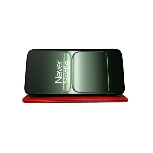 Wallet cover 3-kort til OnePlus Nord CE5 - Rød