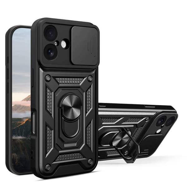 Jazz 3i1 cover til Apple iPhone 17 - Sort
