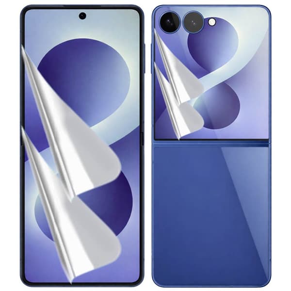 2-pak Skjermbeskytter 3D Soft HydroGel til Samsung Galaxy Z