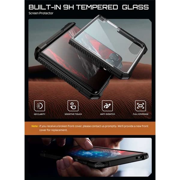 SUPCASE UB Grip cover til Samsung Galaxy Z Flip 8 - Sort