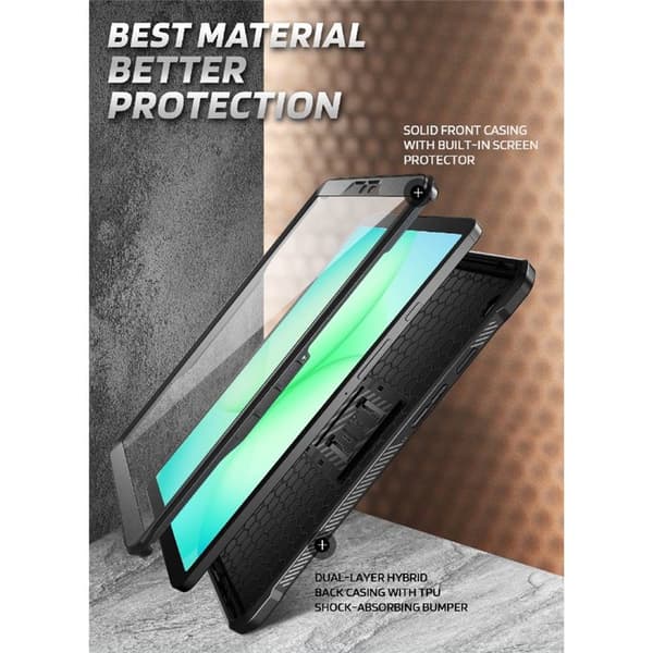 SUPCASE UB Pro tabletcover til Samsung Galaxy Tab A11 - Sort