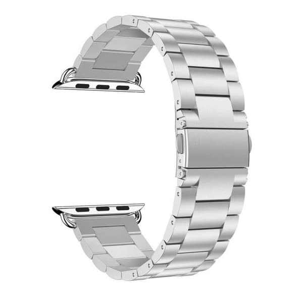Urrem Rustfrit stÃ¥l til Apple Watch 5 (44mm) - SÃ¸lv