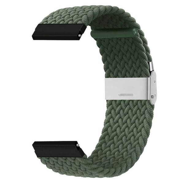 Flettet Urrem til Garmin Forerunner 645 - Army