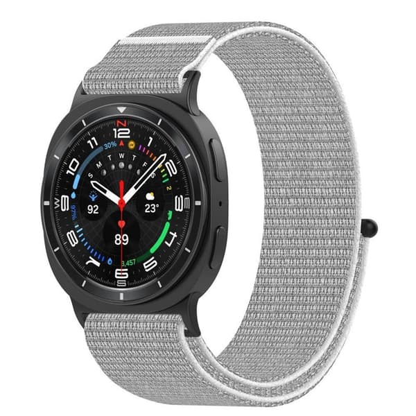Nylon Urrem til Samsung Galaxy Watch 8 (40) - Seashell