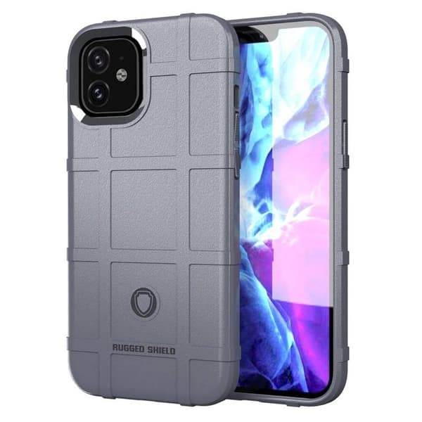 Rugged Shield kuori Apple iPhone 12 mini - Grey