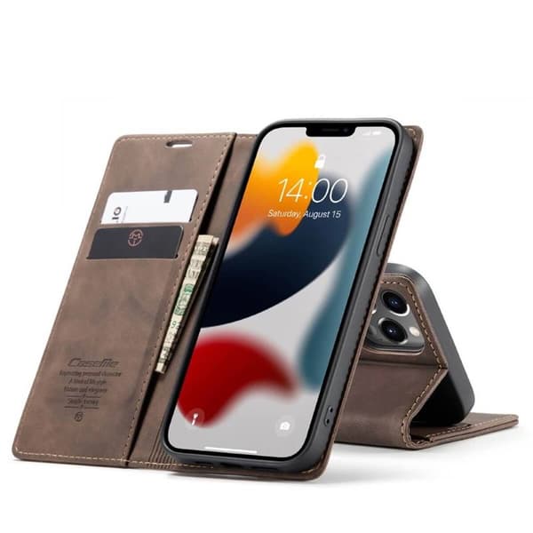 CaseMe mobildeksel 013 til Apple iPhone 13 Pro Max - Coffee