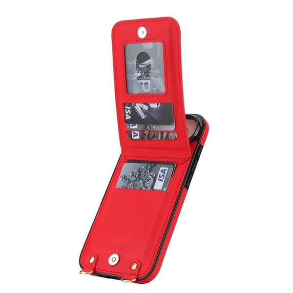 Zipper necklace case till Apple iPhone Air - RÃ¶d