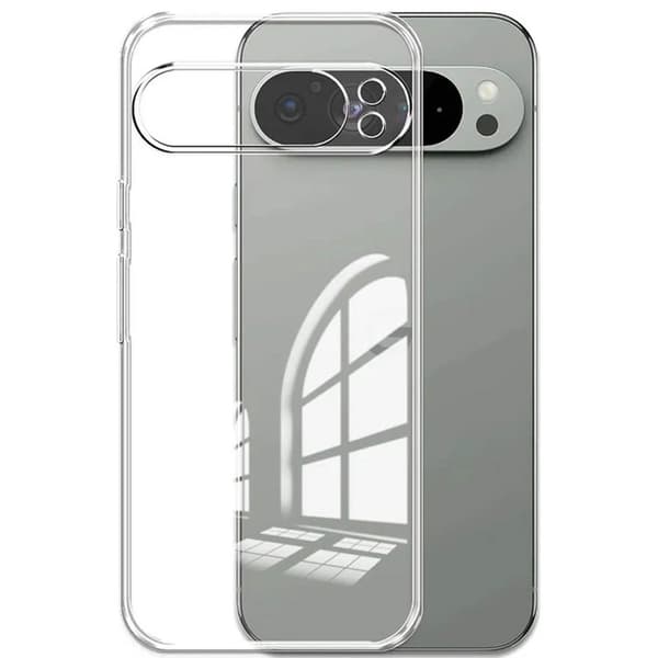 PCH transparent silikon skal till Google Pixel 9 Pro