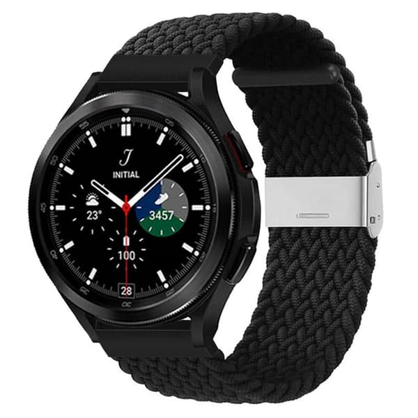Flettet Elastisk urrem til Samsung Galaxy Watch 4 Classic (46mm)