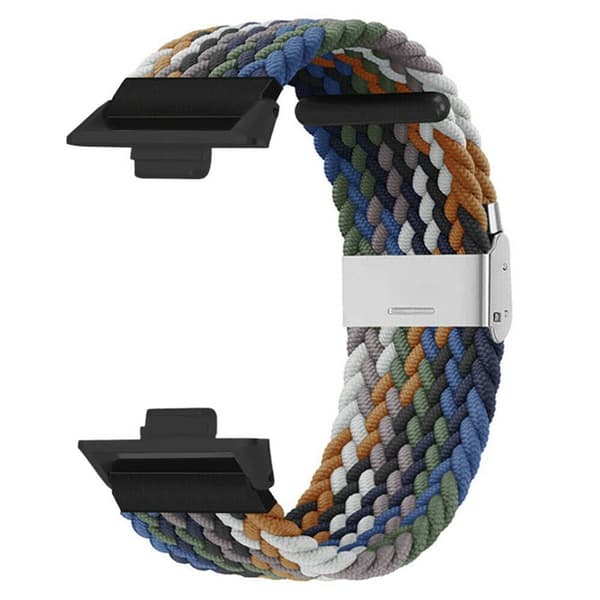 Flettet elastisk urrem til Huawei Watch Fit 5 Pro - Cowboy