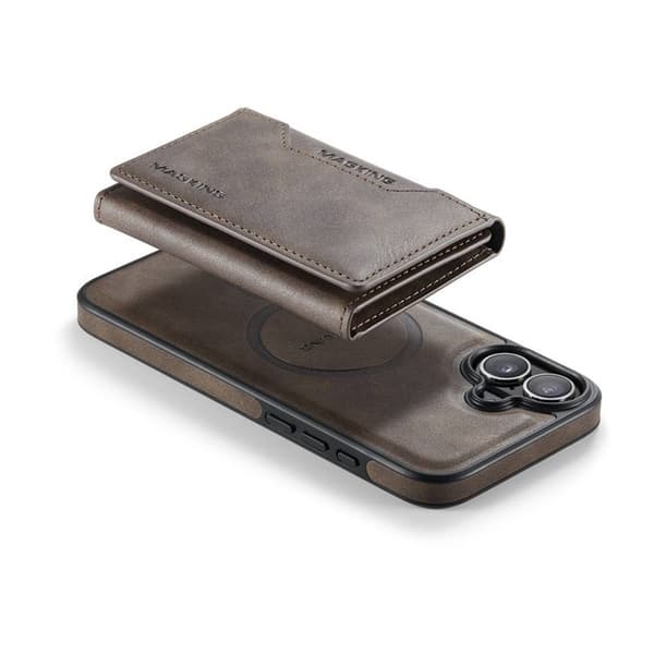 DG-Ming Magking K2 2i1 cover til Apple iPhone 17 - Coffee