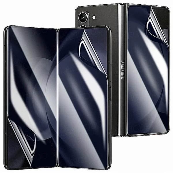 2-kpl Privacy Näytönsuoja 3D Pehmeä HydroGel Samsung Galaxy Z