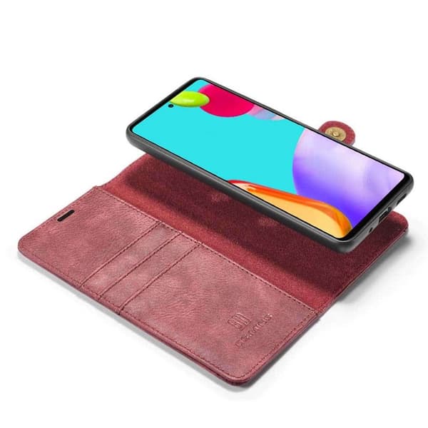 Wallet DG-Ming 2i1 til Samsung Galaxy A52 5G - RÃ¸d