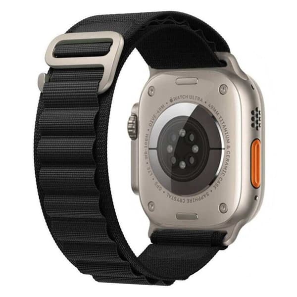 Artic nylon urrem til Apple Watch Ultra 2 (49mm) - Sort