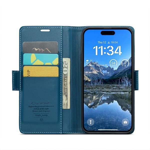 CaseMe mobildeksel 023 til Apple iPhone 17 - BlÃ¥
