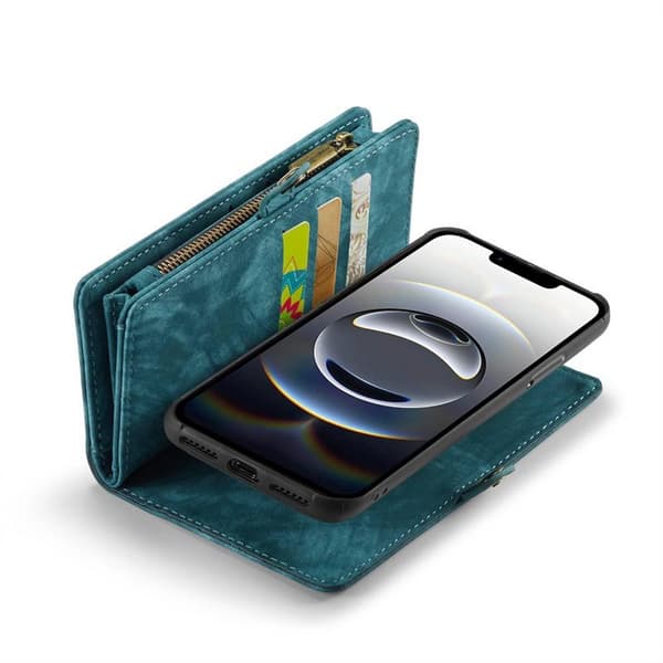CaseMe mobildeksel 008 8-kort til Apple iPhone 17e - BlÃ¥