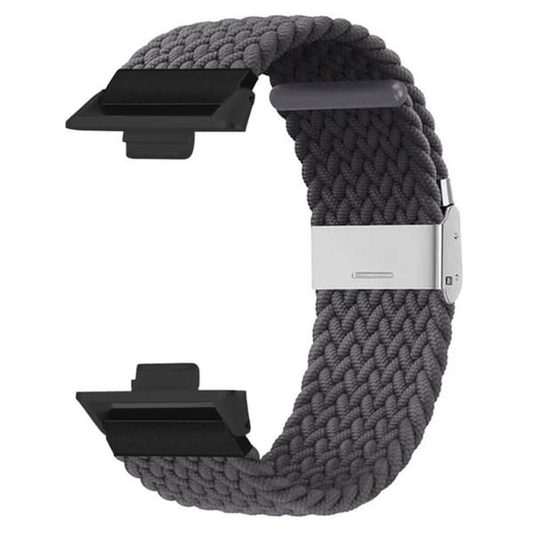 Flettet elastisk urrem til Huawei Watch Fit 5 - Skygrey