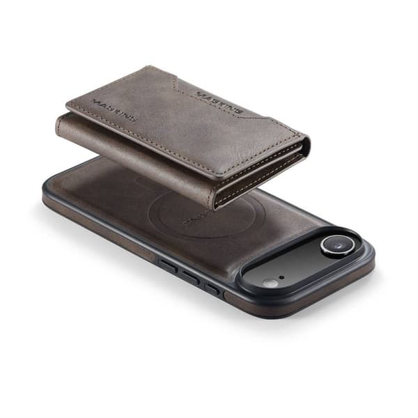 DG-Ming Magking K2 2i1 deksel til Apple iPhone Air - Coffee