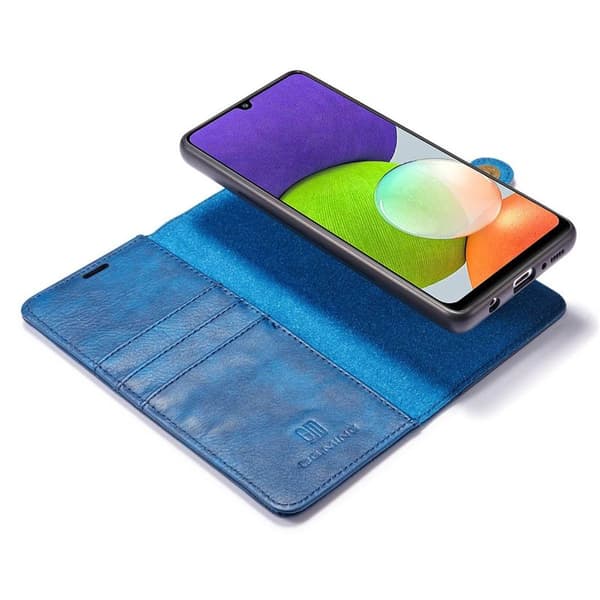 Wallet DG-Ming 2i1 til Samsung Galaxy A22 4G - BlÃ¥
