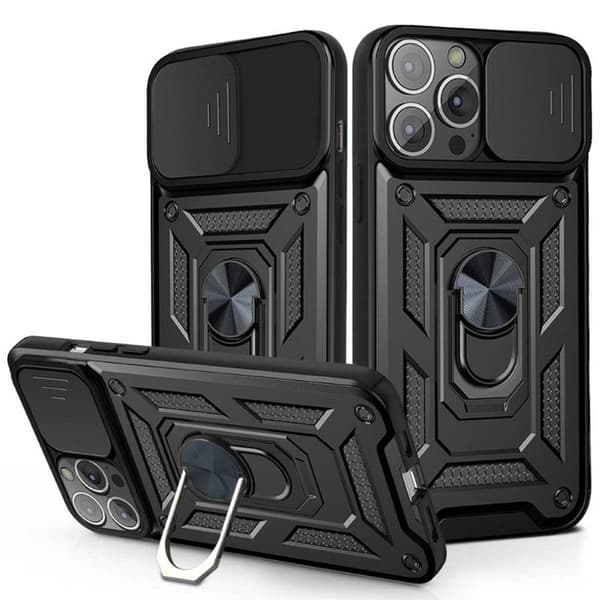 Jazz 3i1 cover til Apple iPhone 13 Pro - Sort