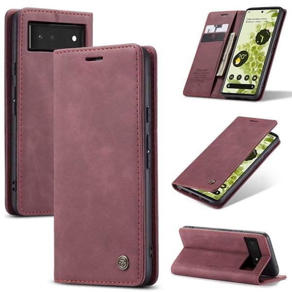 CaseMe mobilcover 013 til Google Pixel 6 - Bordeaux