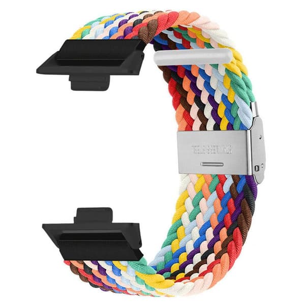 Flettet elastisk urrem til Huawei Watch Fit 5 - Army