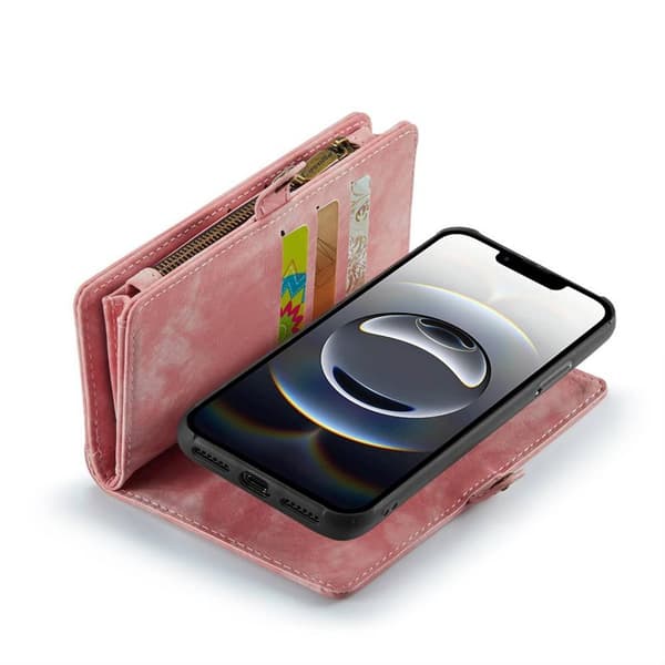 CaseMe mobildeksel 008 8-kort til Apple iPhone 17e - Rosa