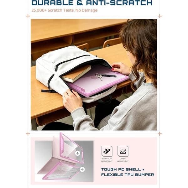 SUPCASE UB deksel til MacBook Neo 13 (2026) - Blush
