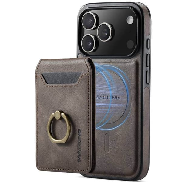 DG-Ming Magking K1 2i1 deksel til Apple iPhone 17 Pro Max - Coff