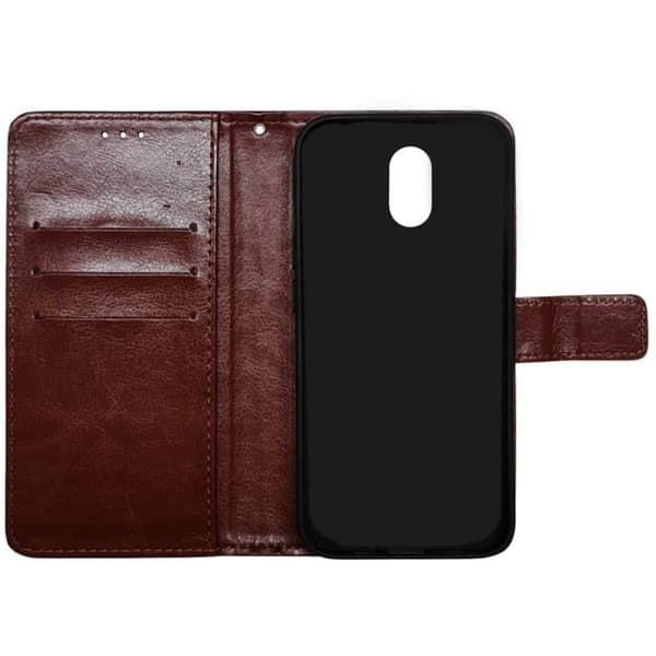 Wallet cover 3-kort til CAT S42H+ - Brun
