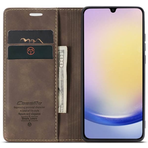 CaseMe mobildeksel 013 til Samsung Galaxy A27 5G - Coffee
