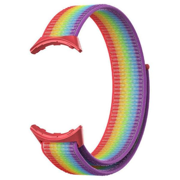 Nylon klokkereim til Google Pixel Watch 4 (41mm) - Pride edition