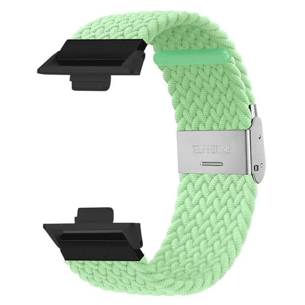 Flettet elastisk urrem til Huawei Watch Fit 5 - Pistachio