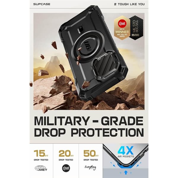 SUPCASE UB Mag XT kuori Apple iPhone 17e - Musta