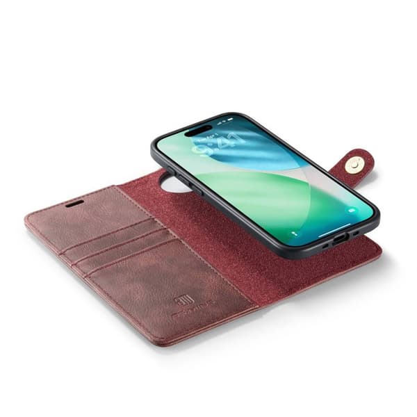 Wallet DG-Ming 2i1 til Apple iPhone Air - RÃ¸d