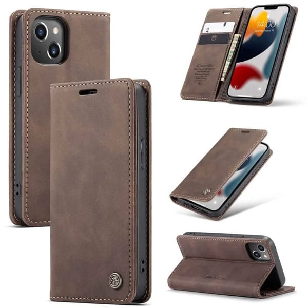 CaseMe mobildeksel 013 til Apple iPhone 13 mini - Coffee