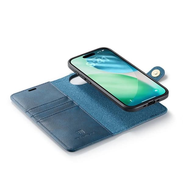 Wallet DG-Ming 2i1 til Apple iPhone Air - BlÃ¥
