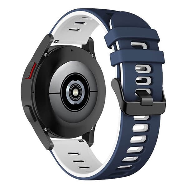 Twin Urrem til Huawei Watch GT Runner 2 - BlÃ¥/hvid