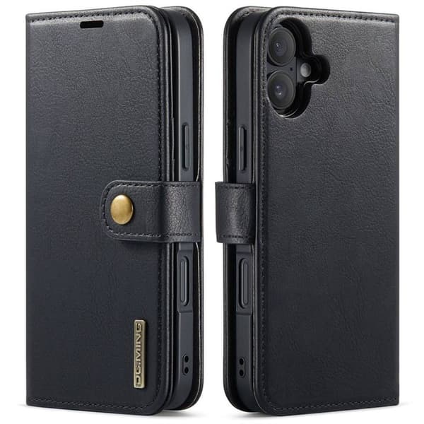Lompakkokotelo DG-Ming 2i1 Apple iPhone 17 - Musta