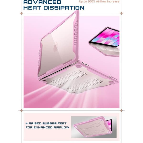 SUPCASE UB deksel til MacBook Neo 13 (2026) - Blush