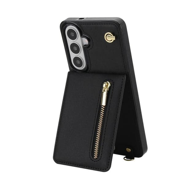 Zipper halskÃ¦de cover til Samsung Galaxy S26 - Sort