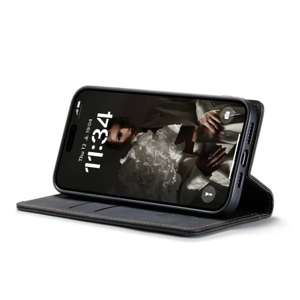 CaseMe mobilcover 013 til Apple iPhone 17 - Sort
